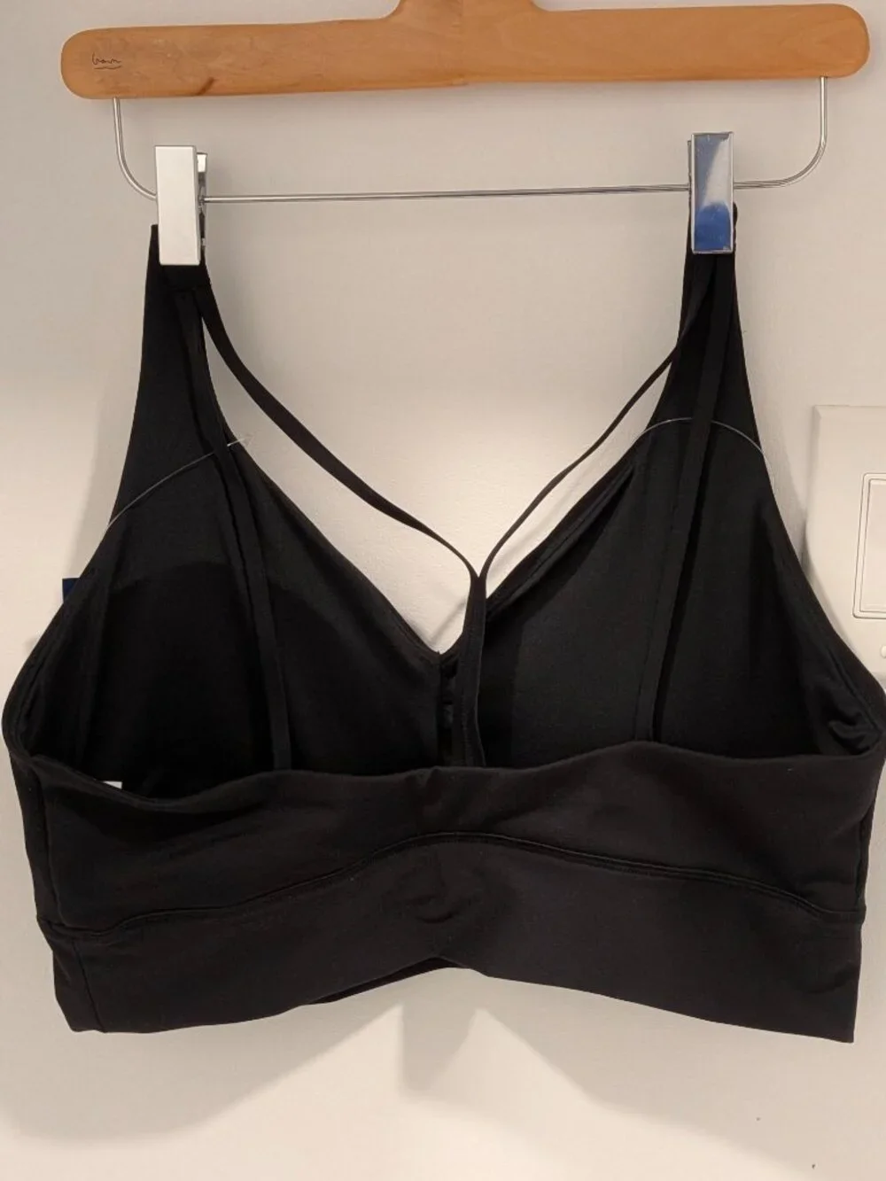 Champion Soft Touch Longline Strappy Sports Bra Black XL NWT B0362